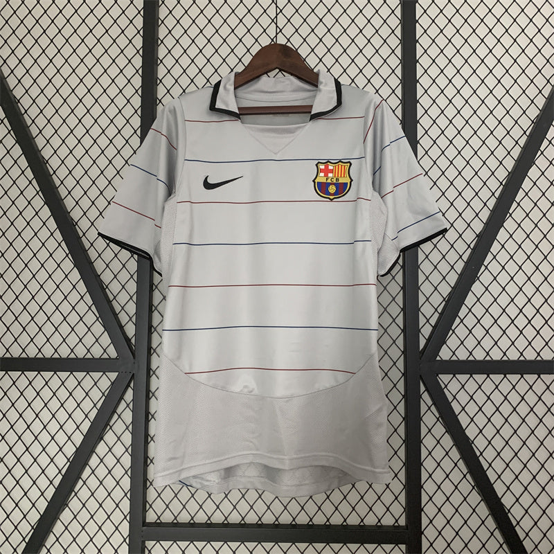 03-04 Barcelona away retro jersey