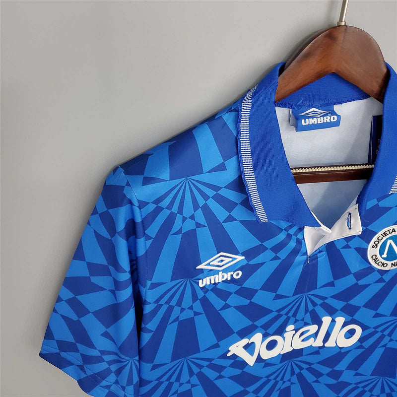 91-93 Napoli home blue