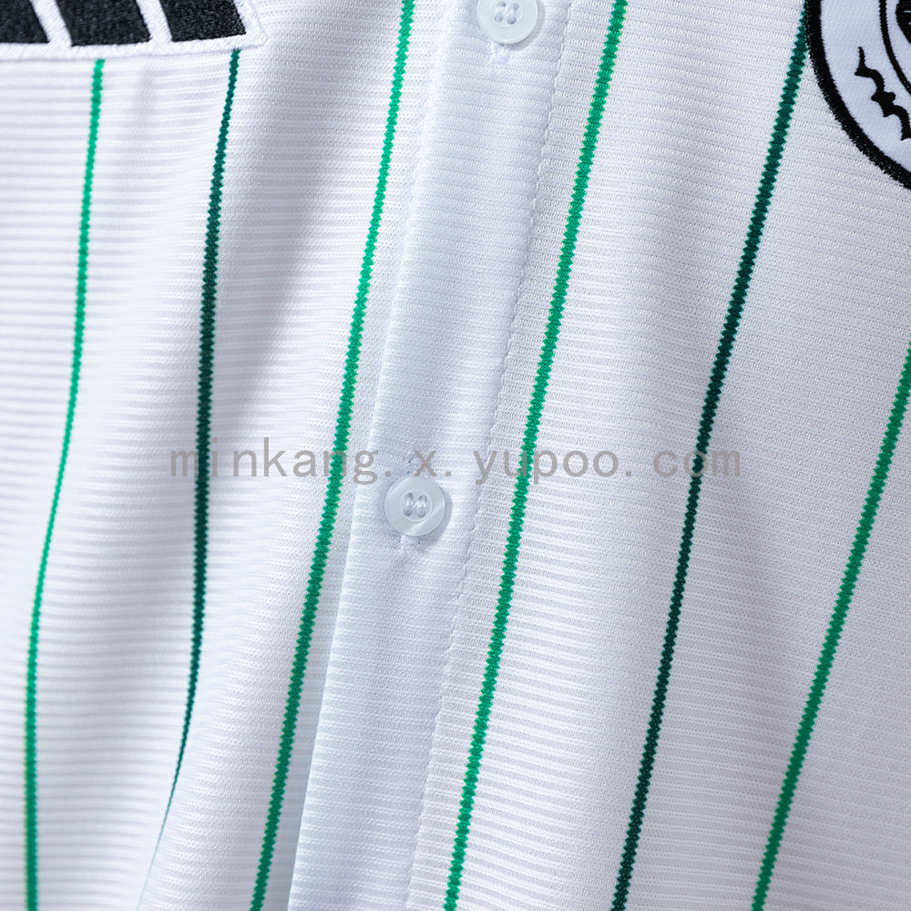 Celtic 25/26 US Pack Full-Button Baseball Jersey White S-XXL