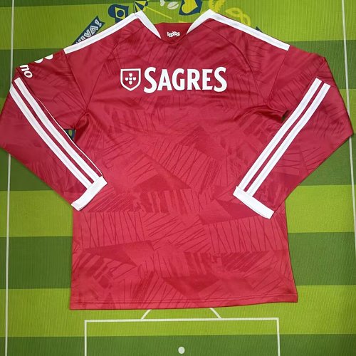 26-27 Benfica Home Long Sleeve S-4XL — Jsonwang 26/27