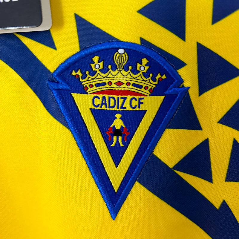 91-92 Cadiz home retro jersey1740500460000