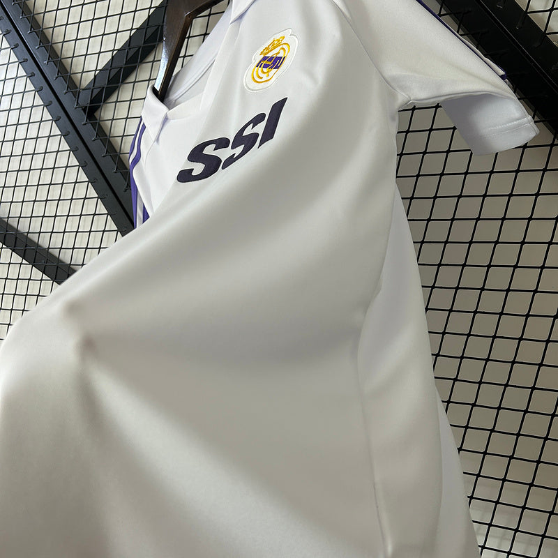 84-85 Real Madrid home retro jersey