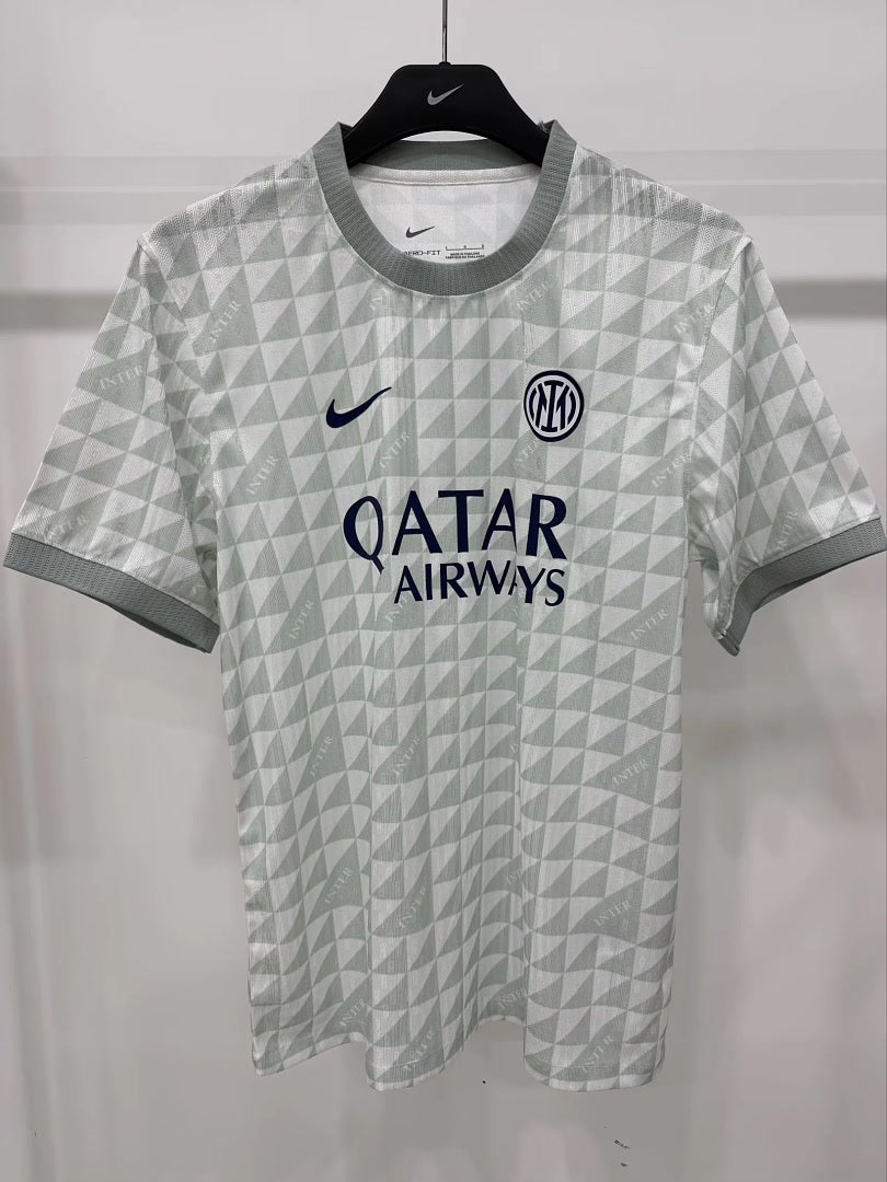 Inter Milan 2026/27 Gray Training Player Version Jersey S-2XL