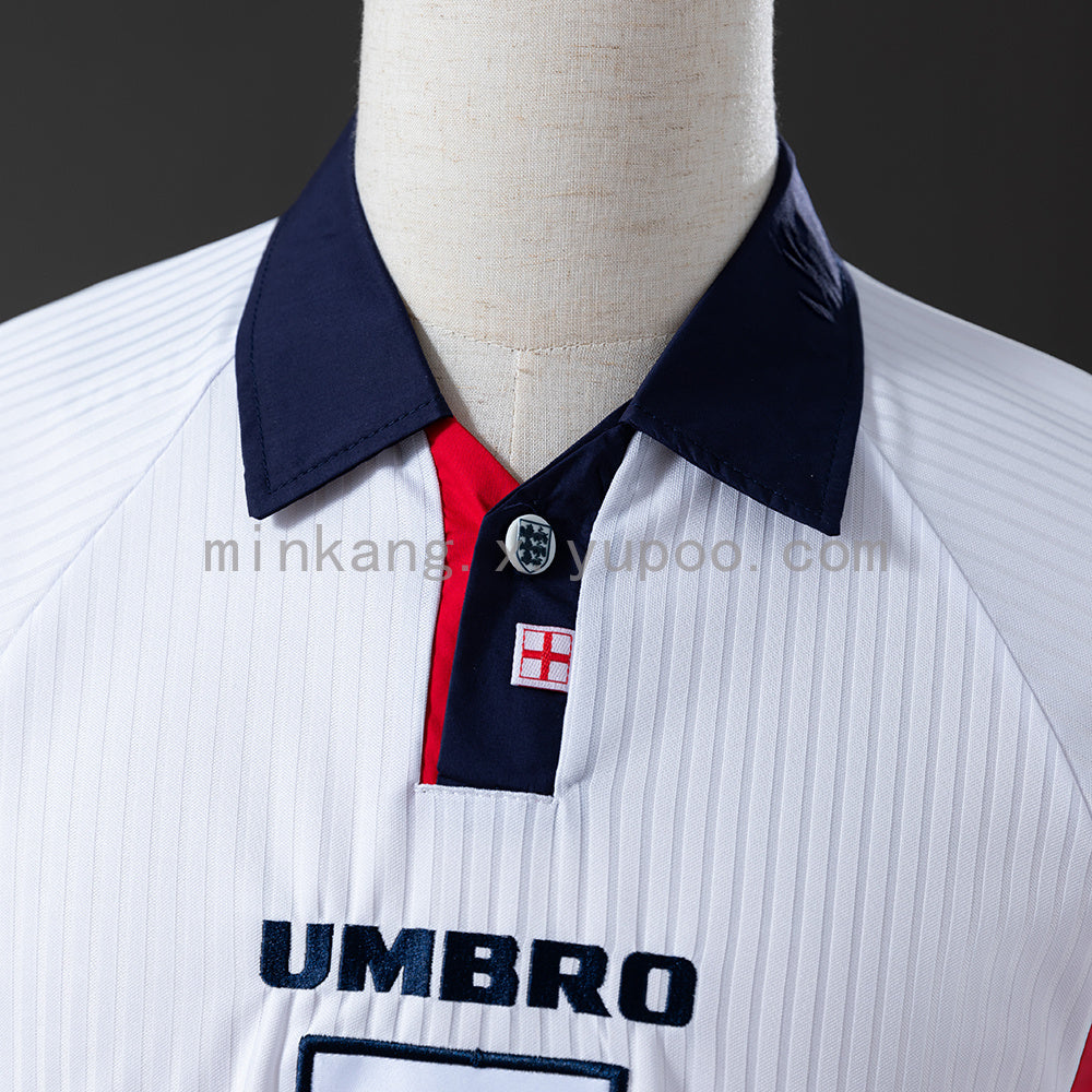 Retro 1998 England home S- XXL