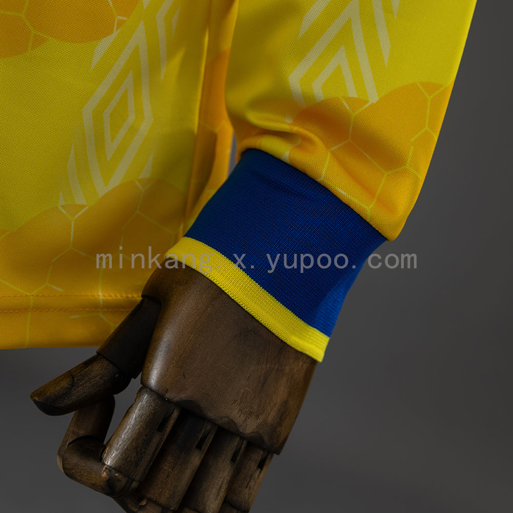 Colombia 1994 Home Retro Long Sleeve Jersey S-XXL
