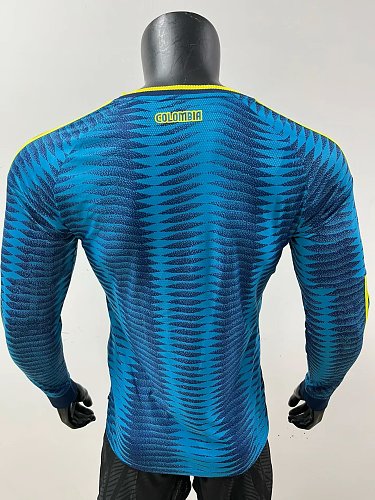 2026 Colombia Away Player version Long Sleeve S-4XL — Jsonwang 26/27