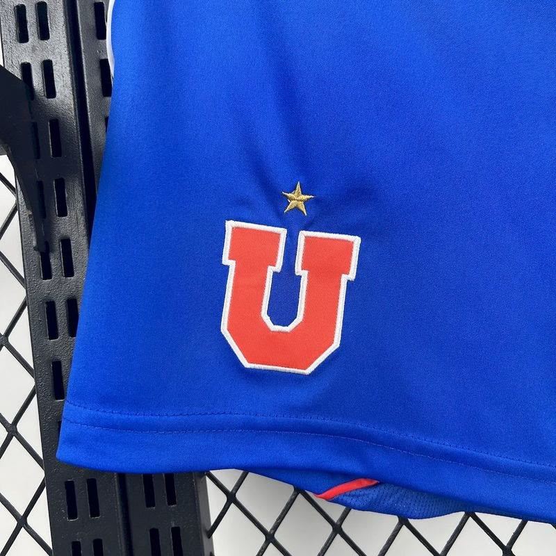 Pantalon Corto de Futbol #25-26 Universidad de Chile Home Shorts — Zhang199