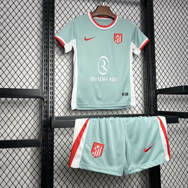 24-25 Atletico Madrid away kid kit