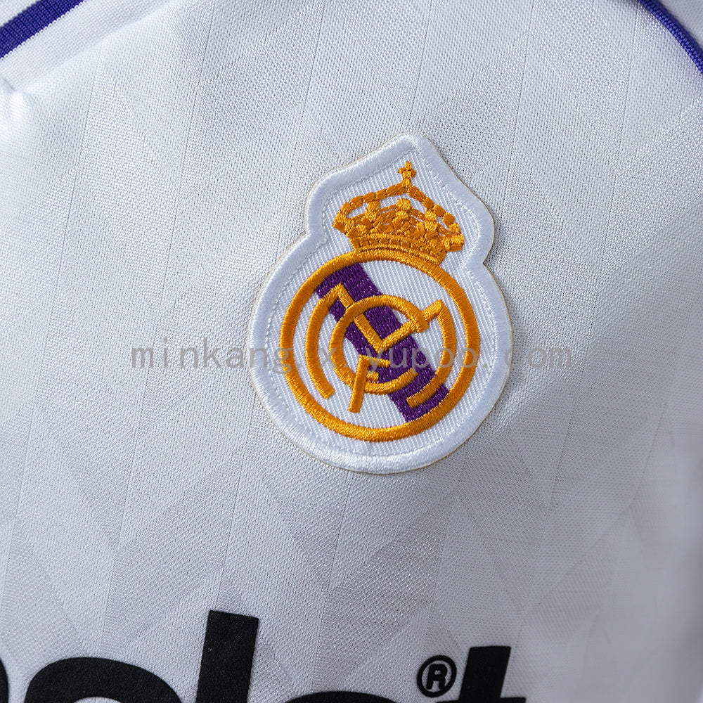 Real Madrid 1988 Home Retro Jersey S-XXL