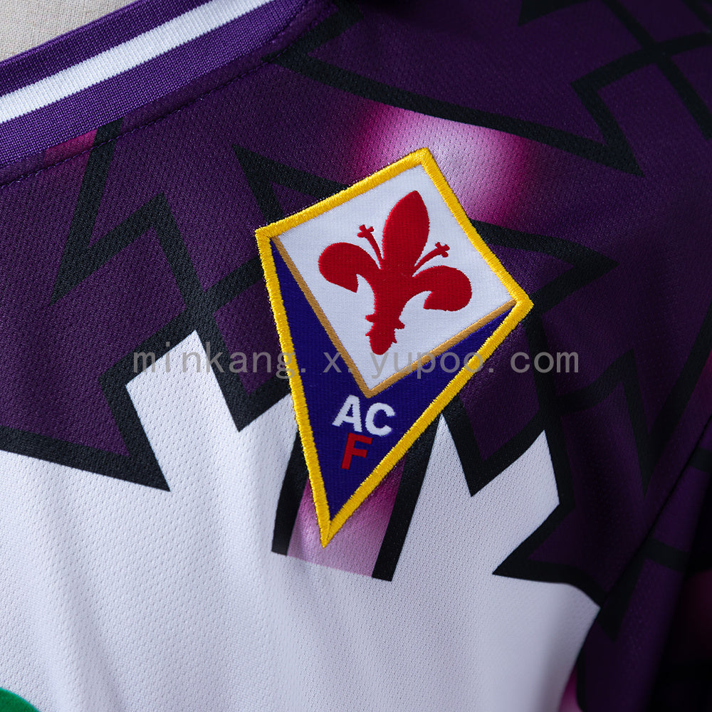 Retro 92/93 Fiorentina away S-XXL