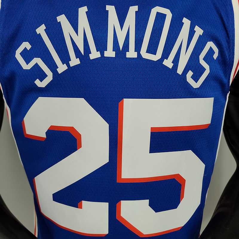 SIMMONS#25 Detroit Pistons blue