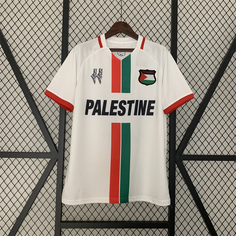 23-24 Palestinian white jersey