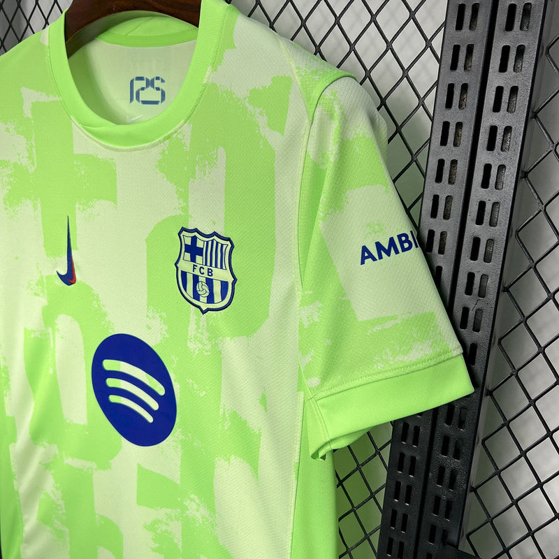 24-25 Barcelona Third away soccer jersey (Big Sponsor)