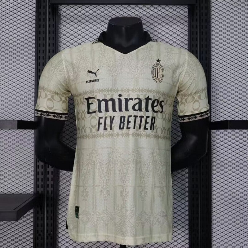 24-25 AC Milan fourth white player version jersey