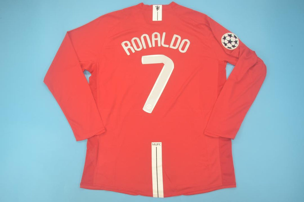 MANU 2008 UCL FINAL Manga larga — Club Retro