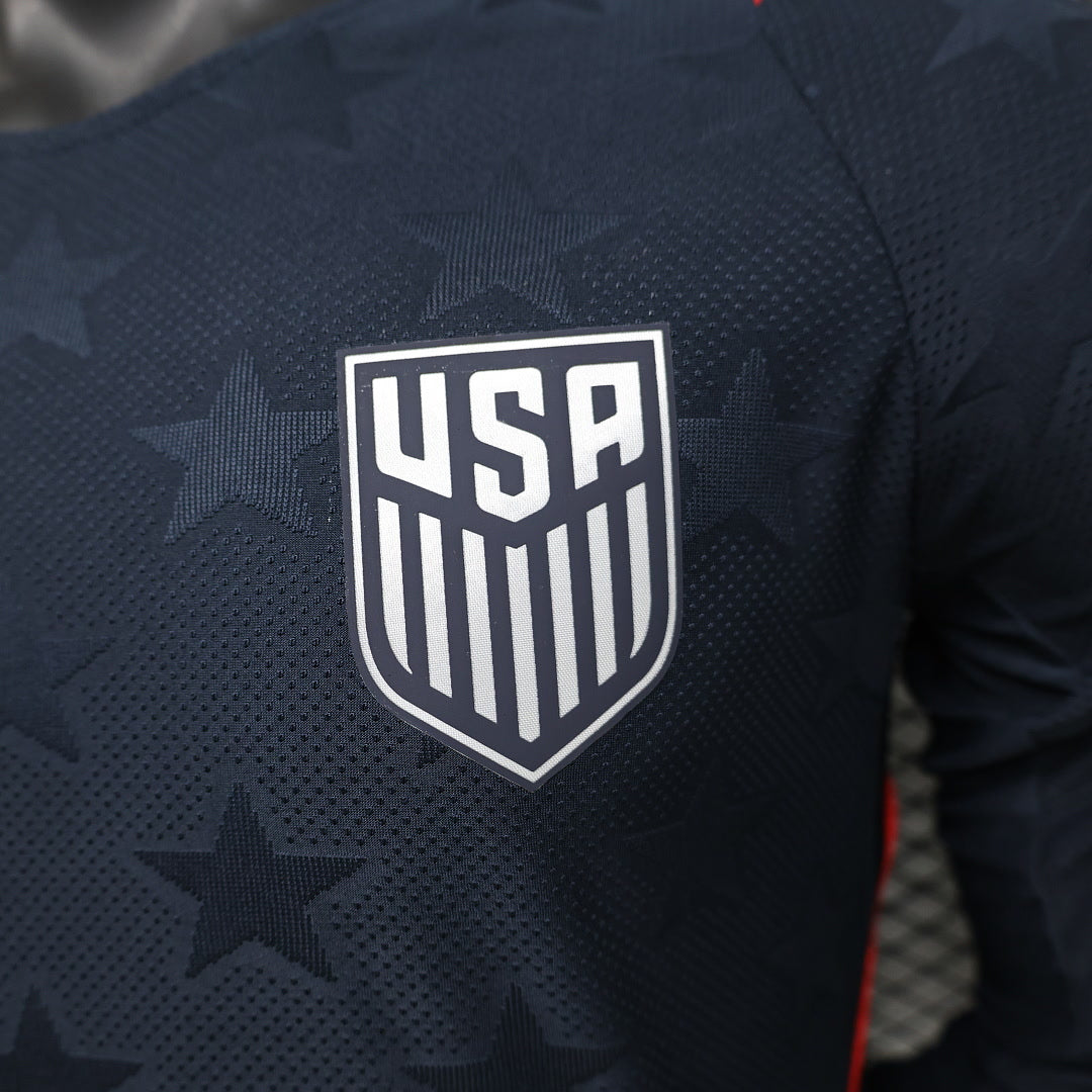 USA 2026 World Cup Away Long Sleeve Player Version Jersey S-2XL