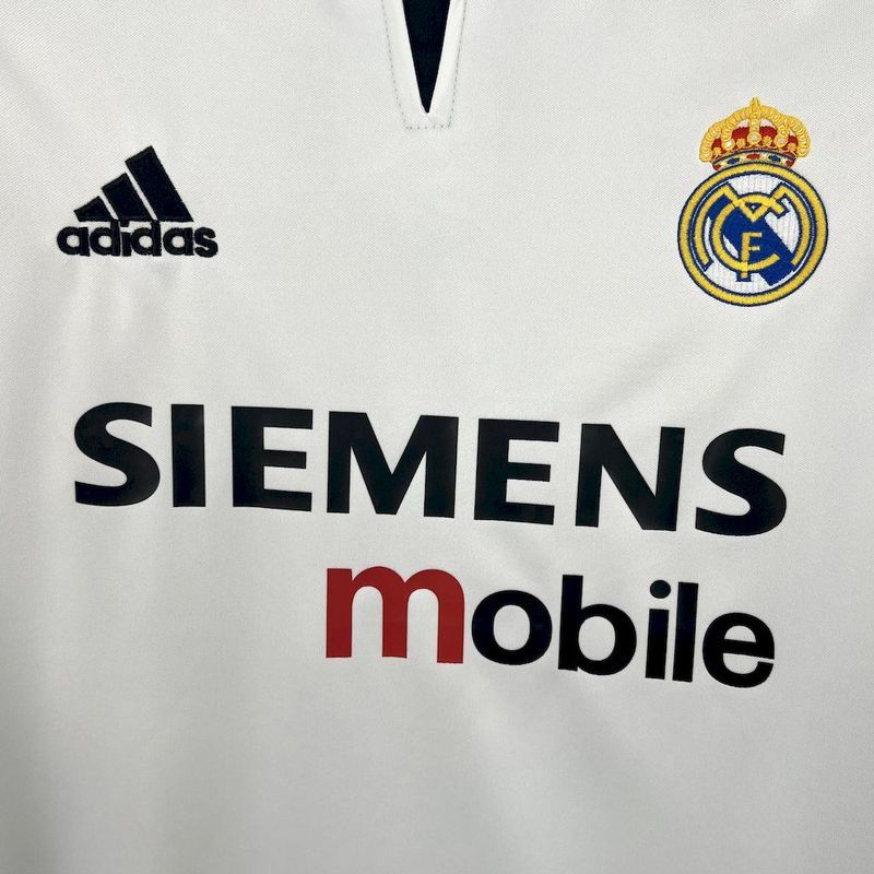03-04 Real Madrid Home Retro Jersey