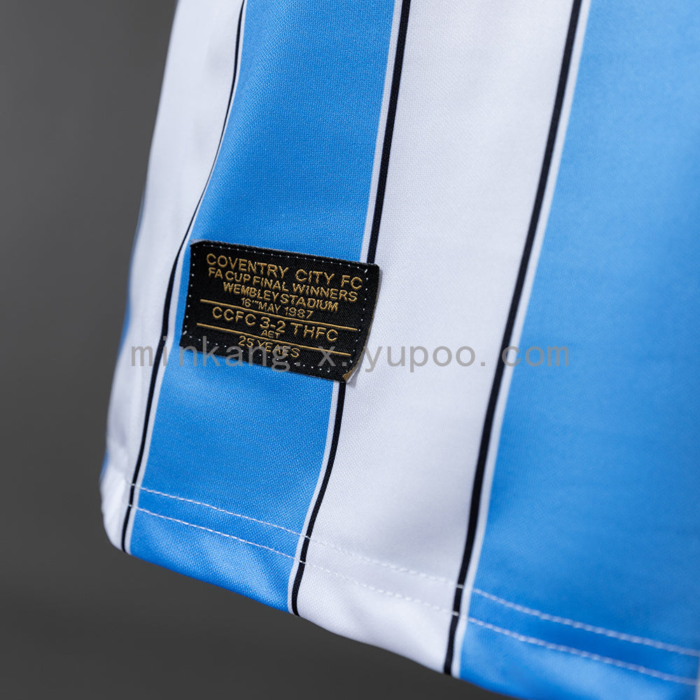 Coventry City 11/12 25th Anniversary Edition Home Retro Jersey S-XXL