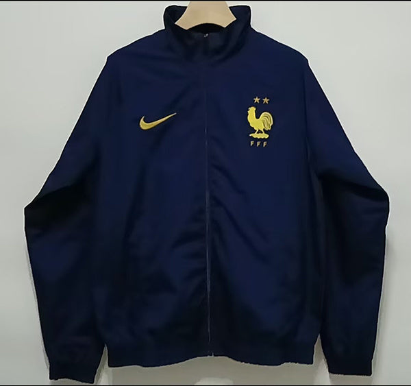 2024 France Blue winbreaker