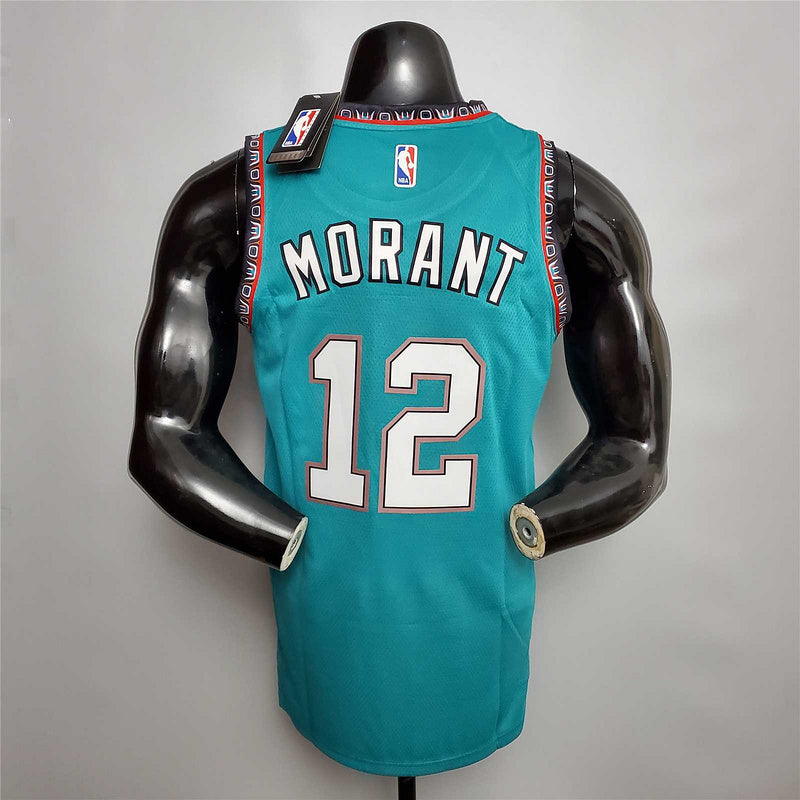 Morant #12 Memphis Grizzlies green