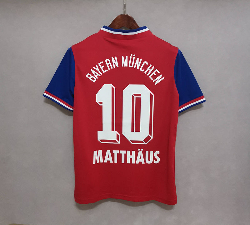 93-94 Bayern Munich home red / blue
