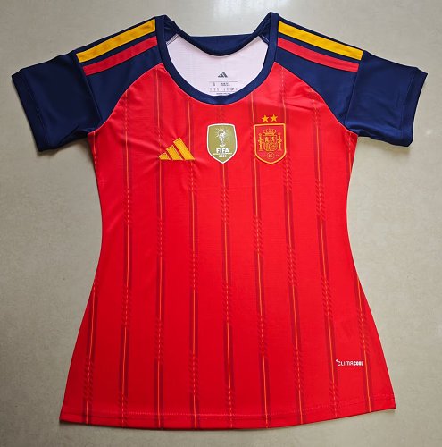 2026 Spain Home stars Woman Two stars S-2XL — Jsonwang 26/27
