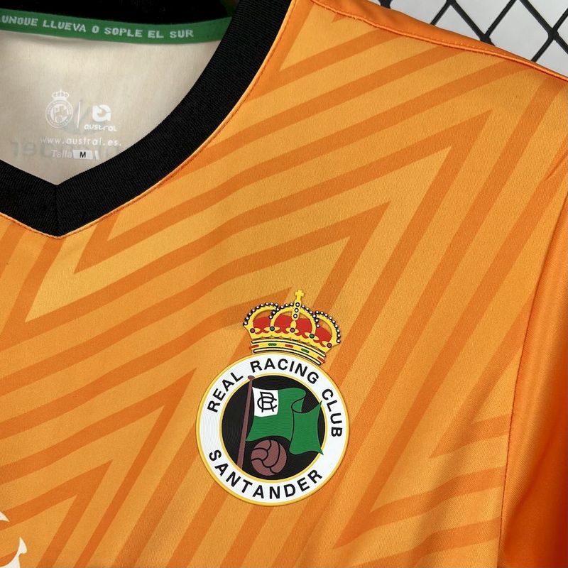 24-25 Racing de Santander Orange Goalkeeper Jersey