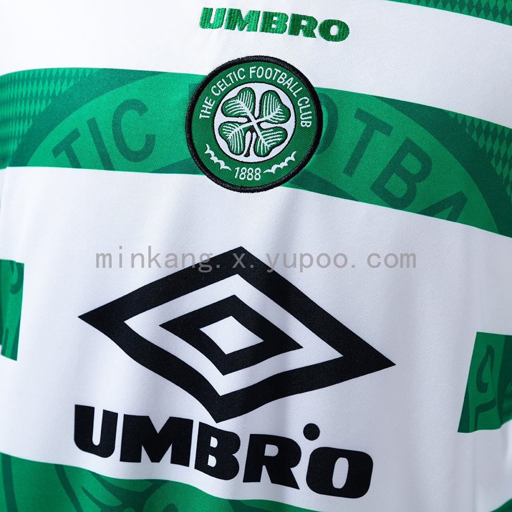 Retro 98/99 Celtic home S-XXL