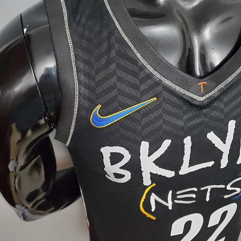 New Brooklyn Nets LEVERT#22 City Edition Black