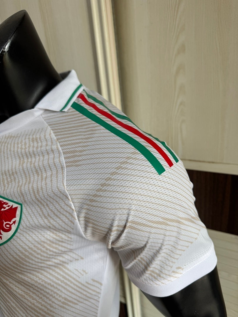 Wales 2026 World Cup Away Player Version soccer jersey size S-2XL