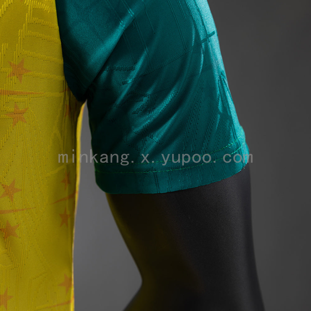 Ghana 2025 Commemorative Edition - Yellow Player Version Jersey S-XXL
