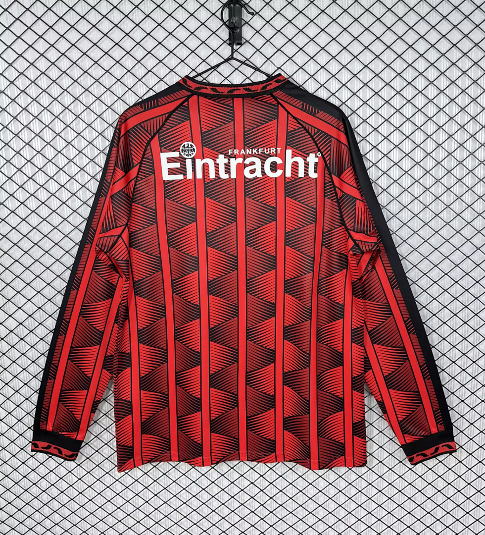 Retro Eintracht Frankfurt 1995/96 Home Long Sleeve Jersey S-XXL
