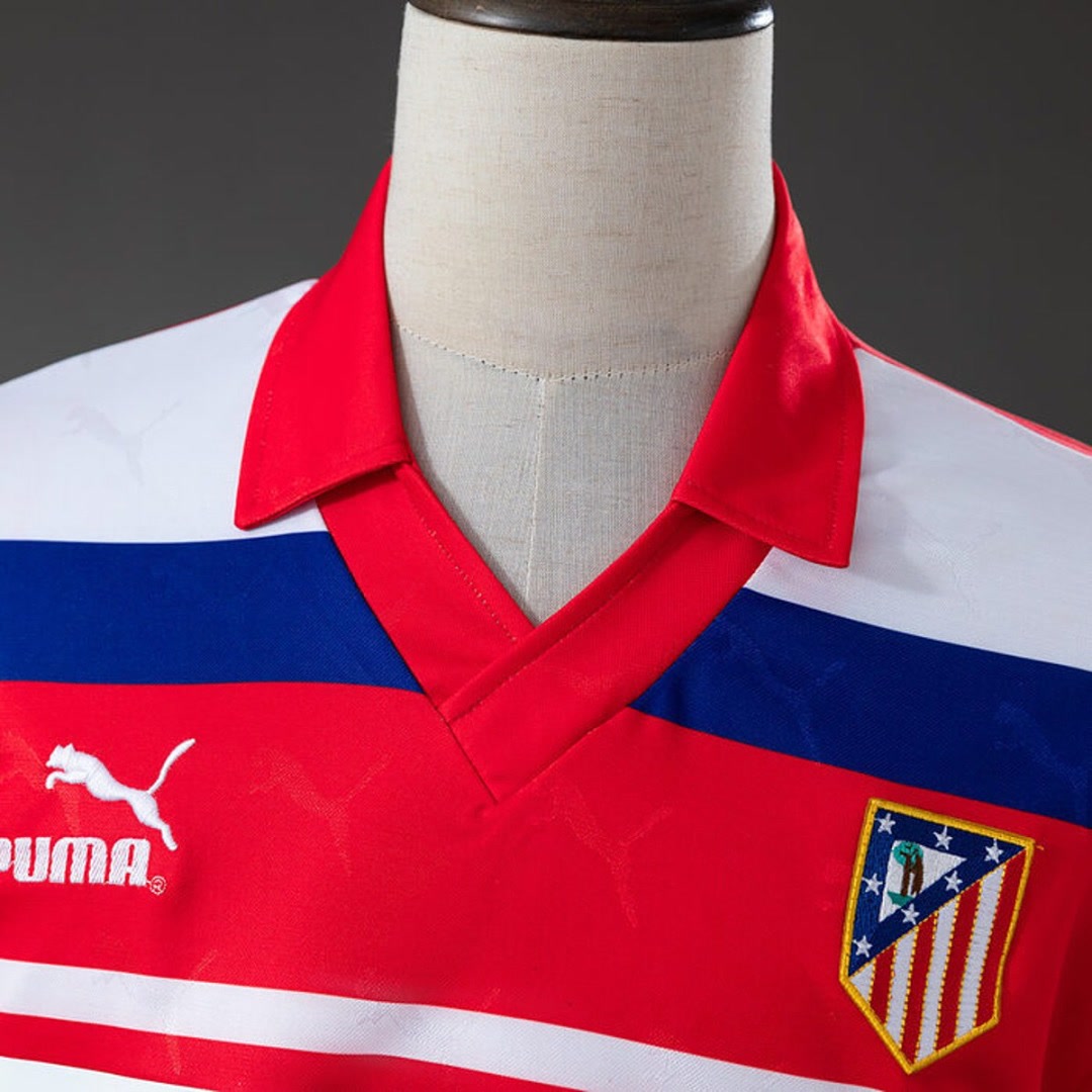 Retro 1991/92 Atletico Madrid Away Jersey S-XXL