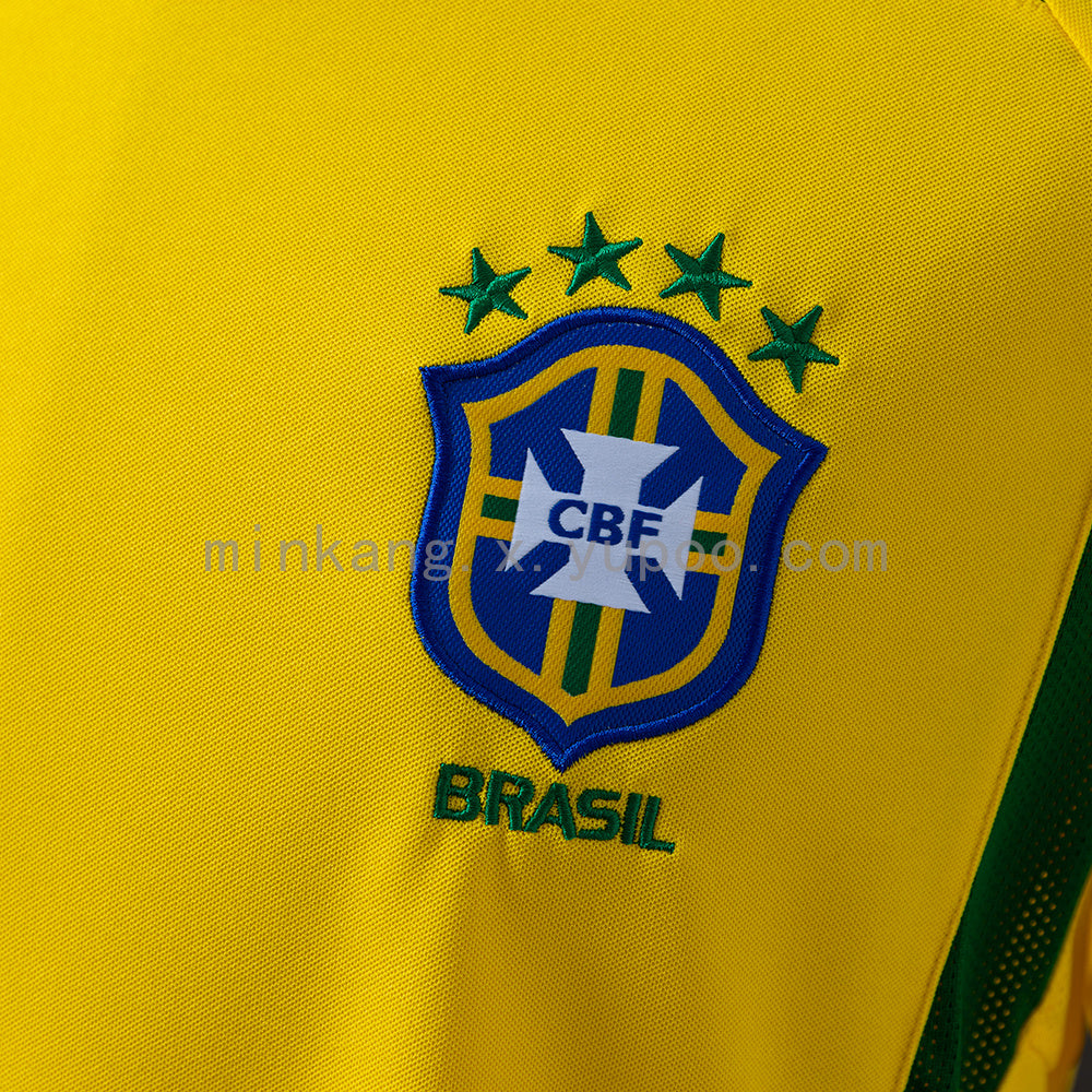 Retro 2002 Brazil home S-XXL