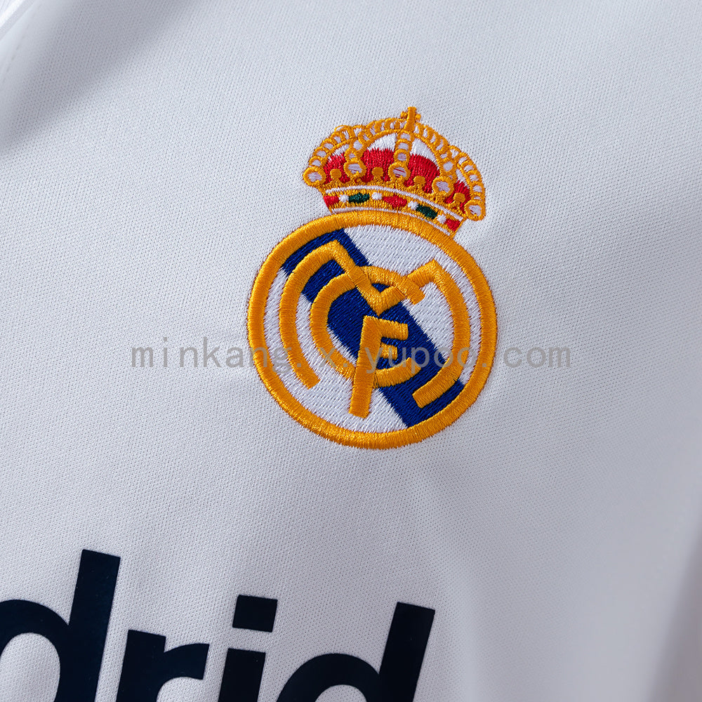 Retro Real Madrid 01/02 Home S-XXL