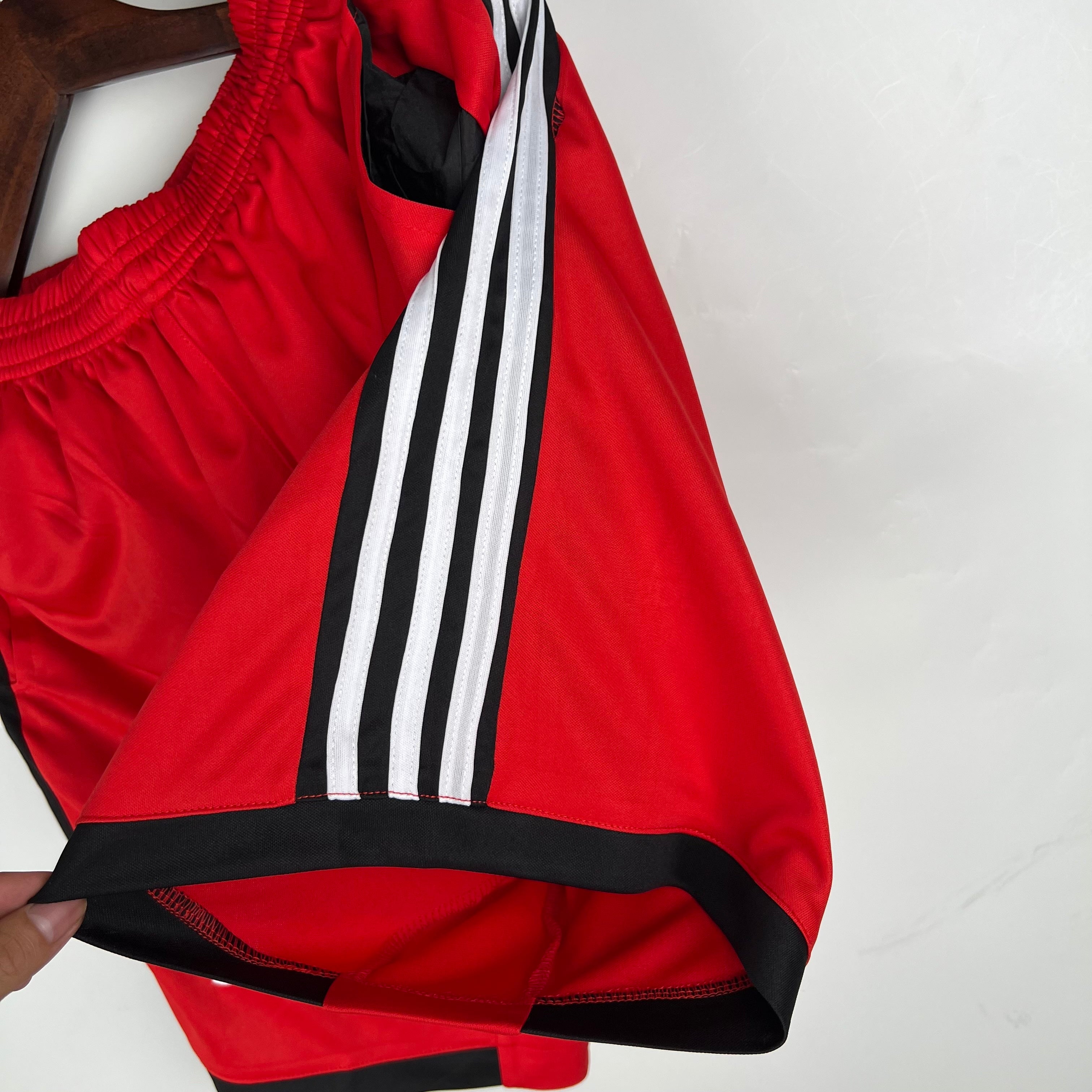 Pantalon Corto de Futbol #2324 Shorts Flamengo Red S-XXL — Minkang