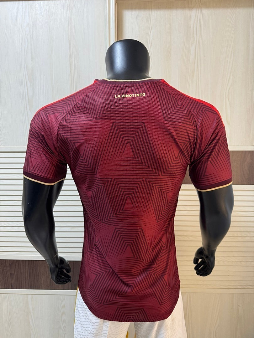 Venezuela 2026 World Cup Home Player Version soccer jersey size S-2XL