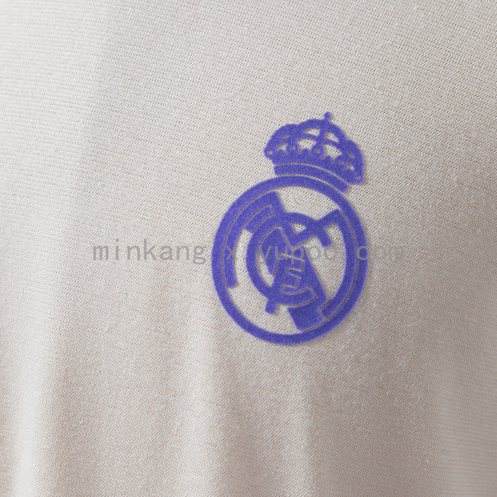 Real Madrid Originals 3-stripes beige t-shirt S-3XL