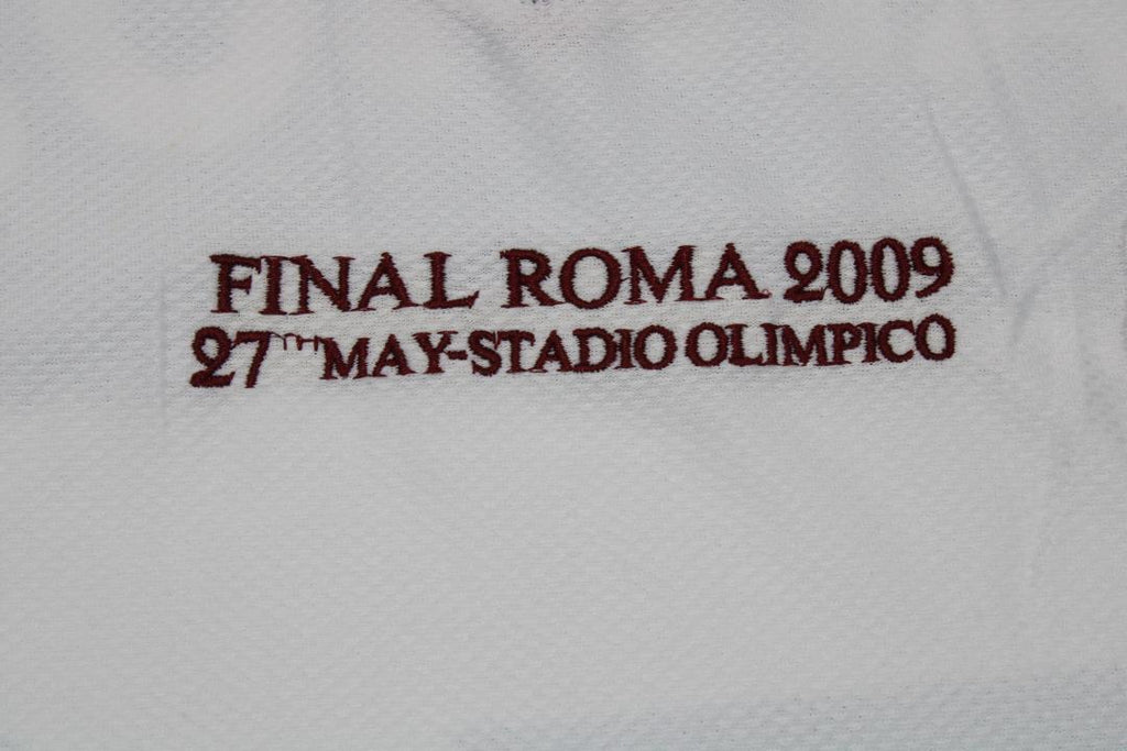 MAN U 08-09 UCL FINAL Manga larga — Club Retro