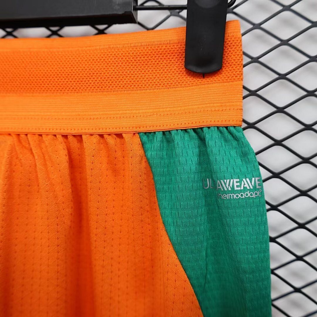 Pantalon Corto de Futbol Player Version #Cte d#x27Ivoire 2026 Orange Player Version Shorts — Zhang199
