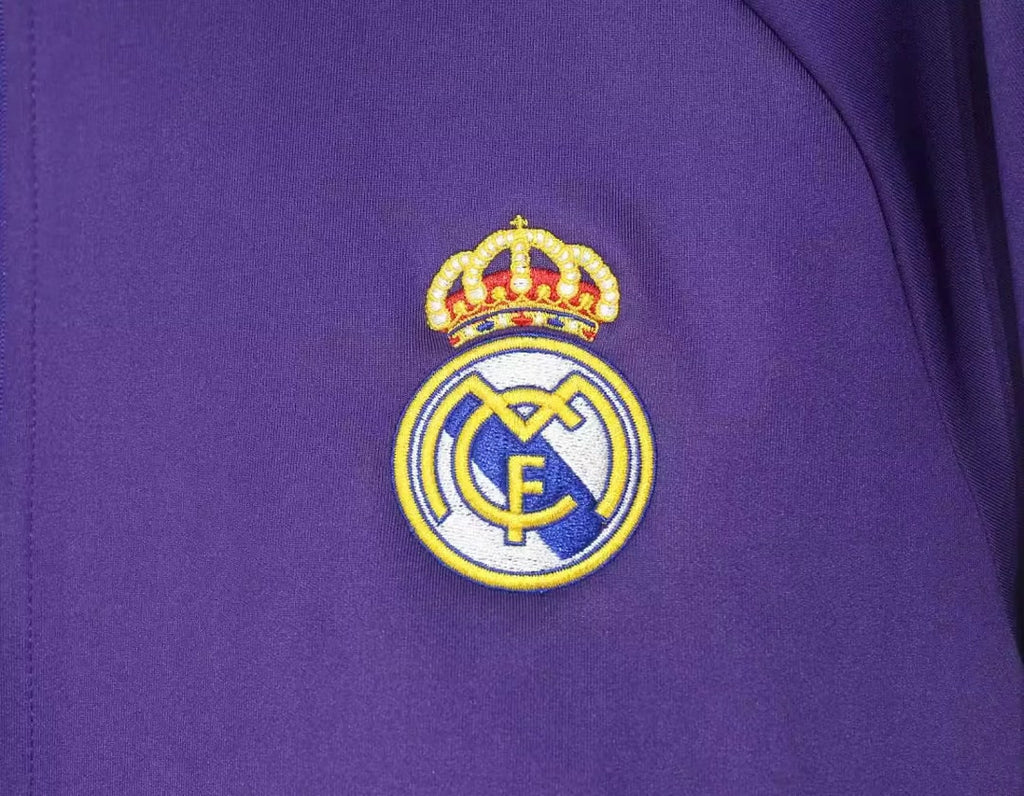 Real Madrid 2026/27 Purple long sleeve Jacket suit S-XXL