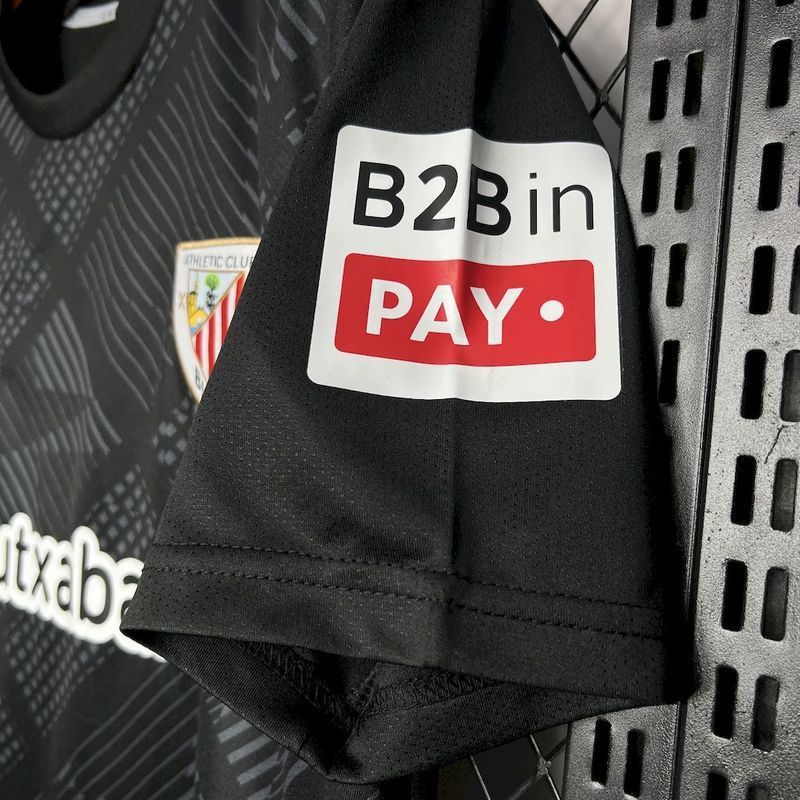24-25 Bilbao black goalkeeper jersey
