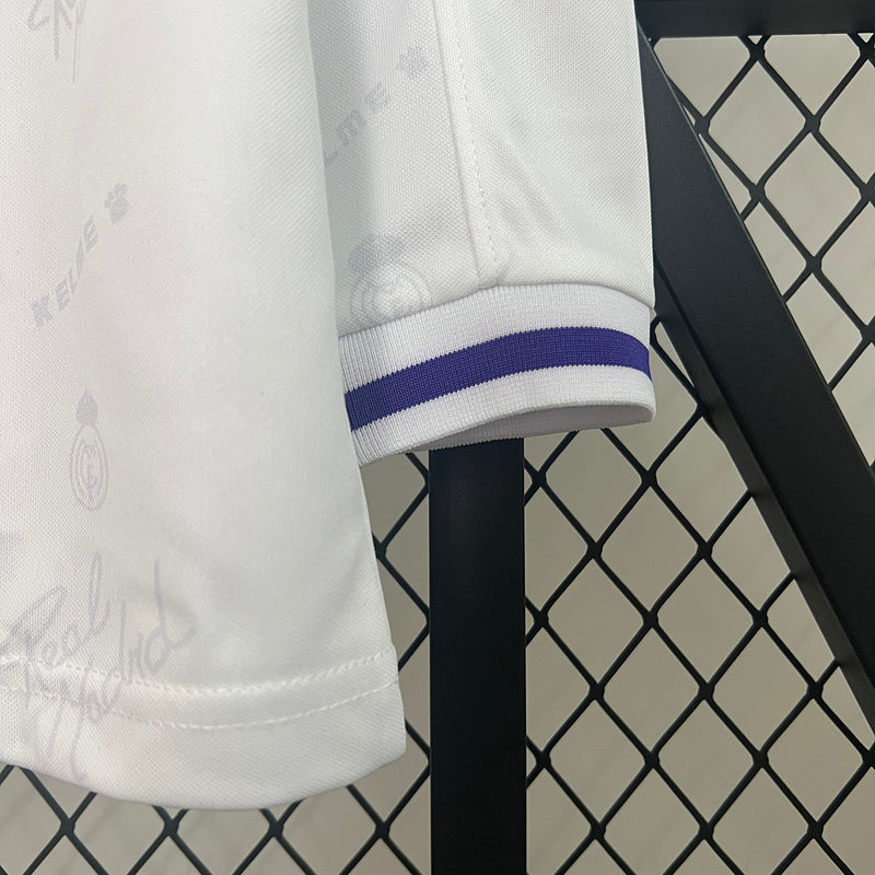 94-96 Real Madrid home long sleeve retro jersey