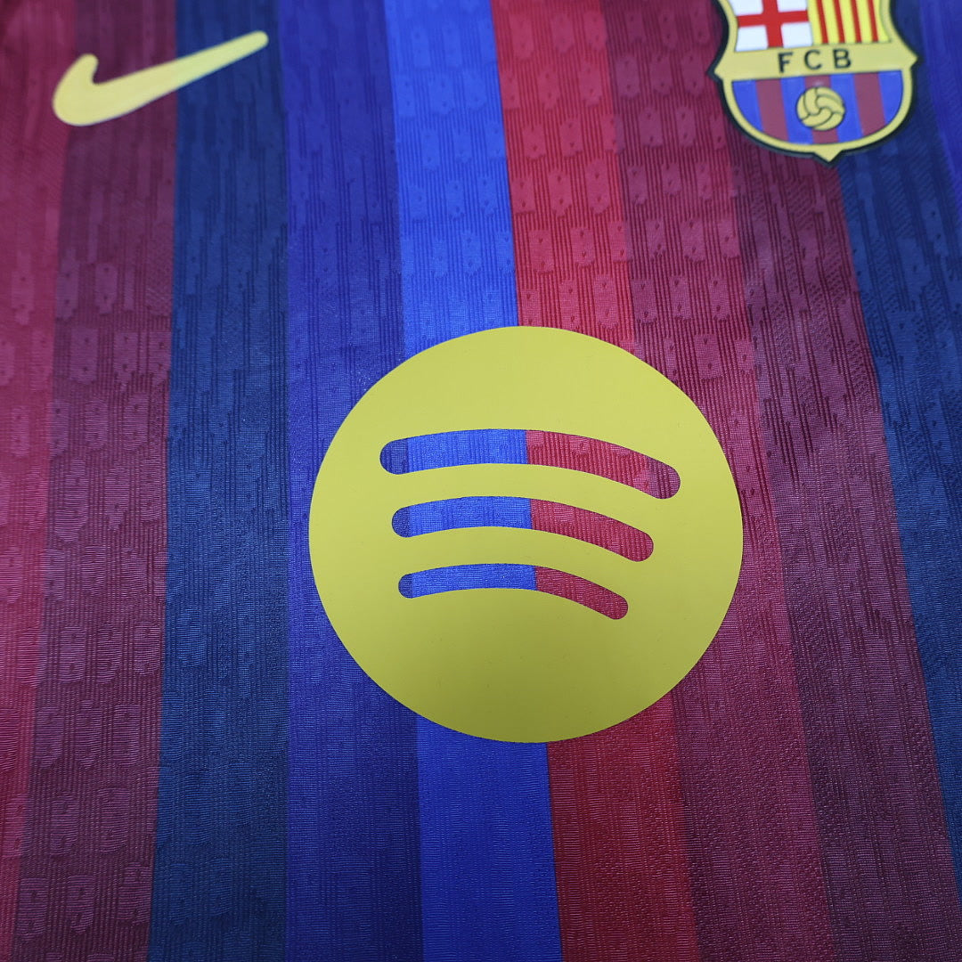 Barcelona 2026/27 Home Player Version Suit S-2XL