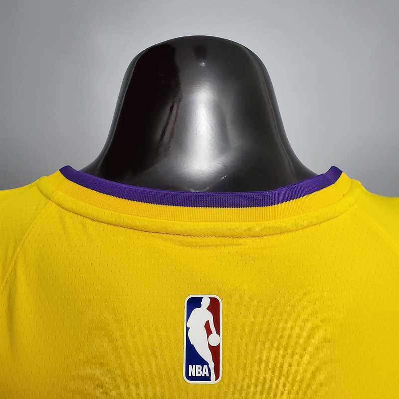 James #6 Lakers yellow