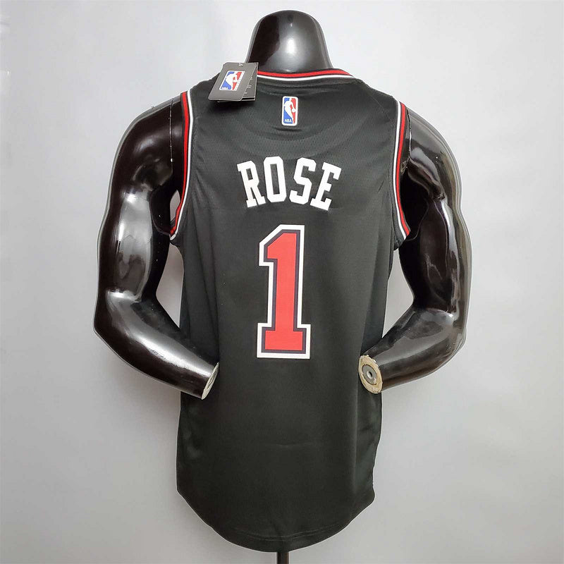 ROSE #1 Chicago Bulls black
