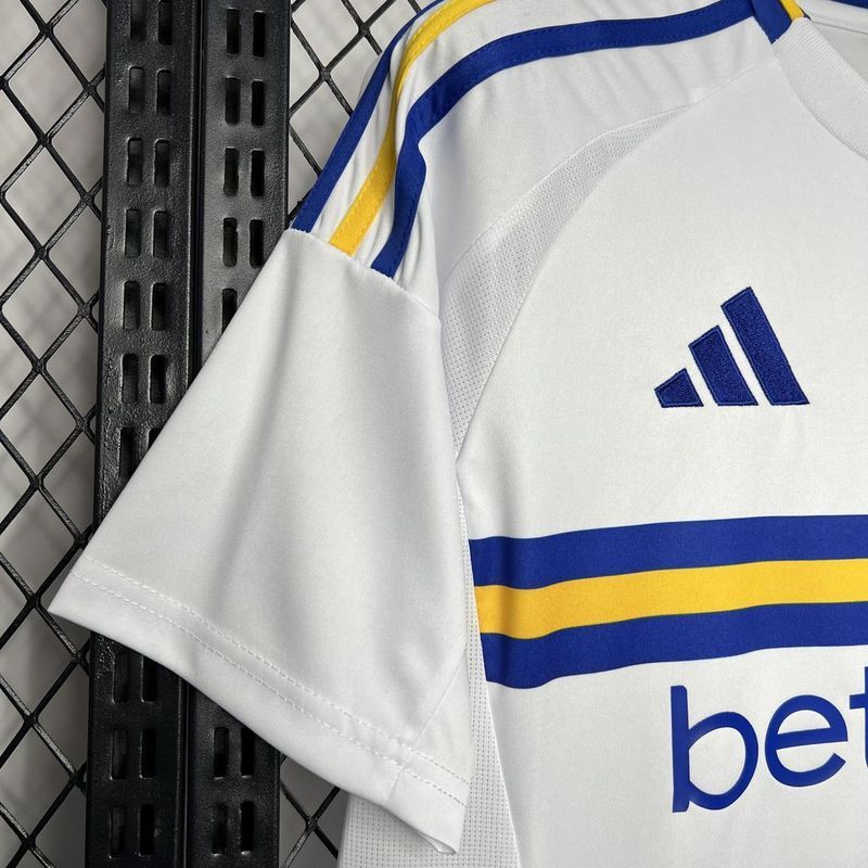 24-25 Boca away white soccer jersey