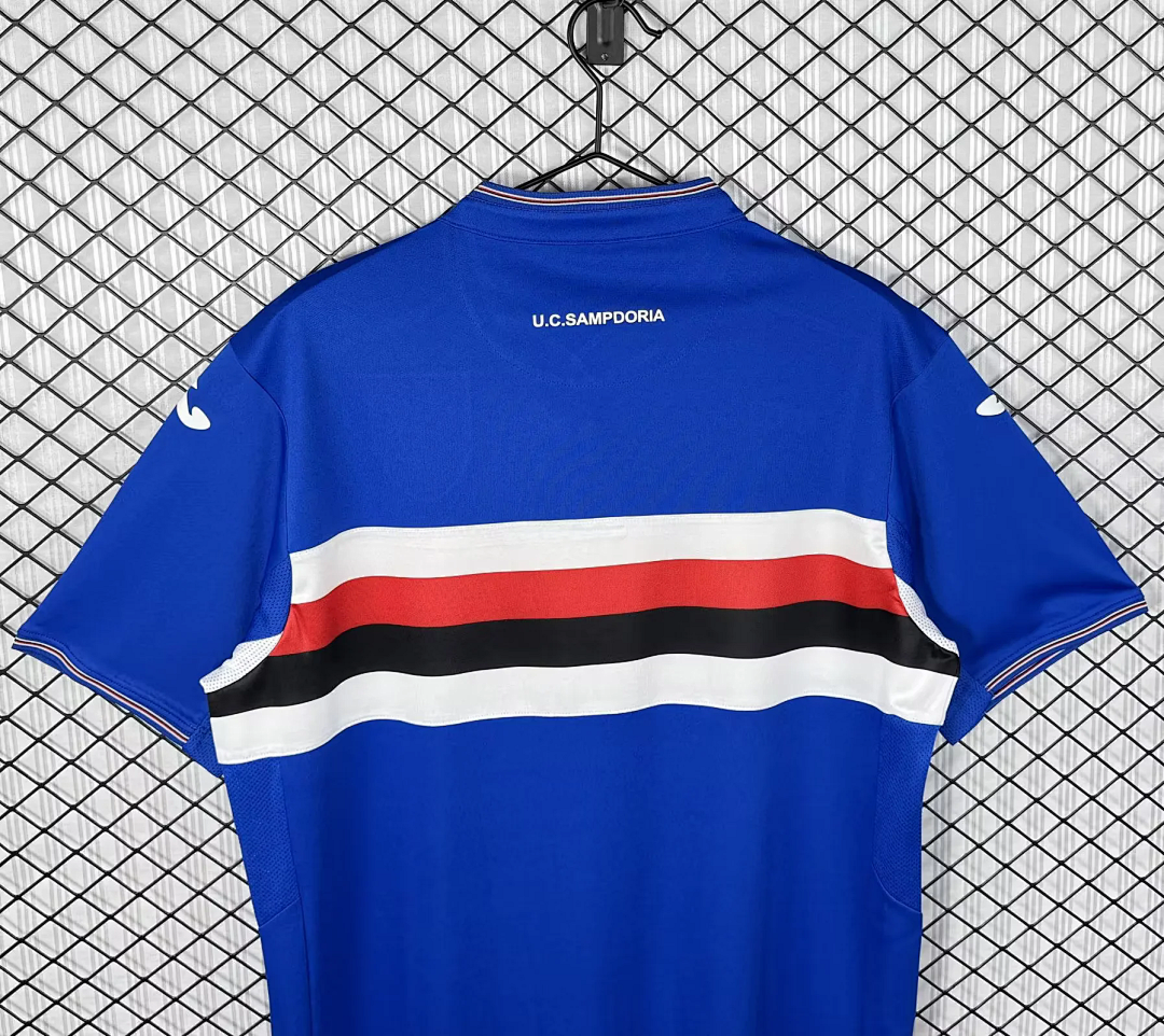 Retro Sampdoria 2015/16 home soccer jersey size S-2XL