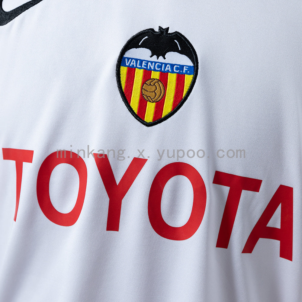Valencia 04/05 Home Retro Jersey S-XXL