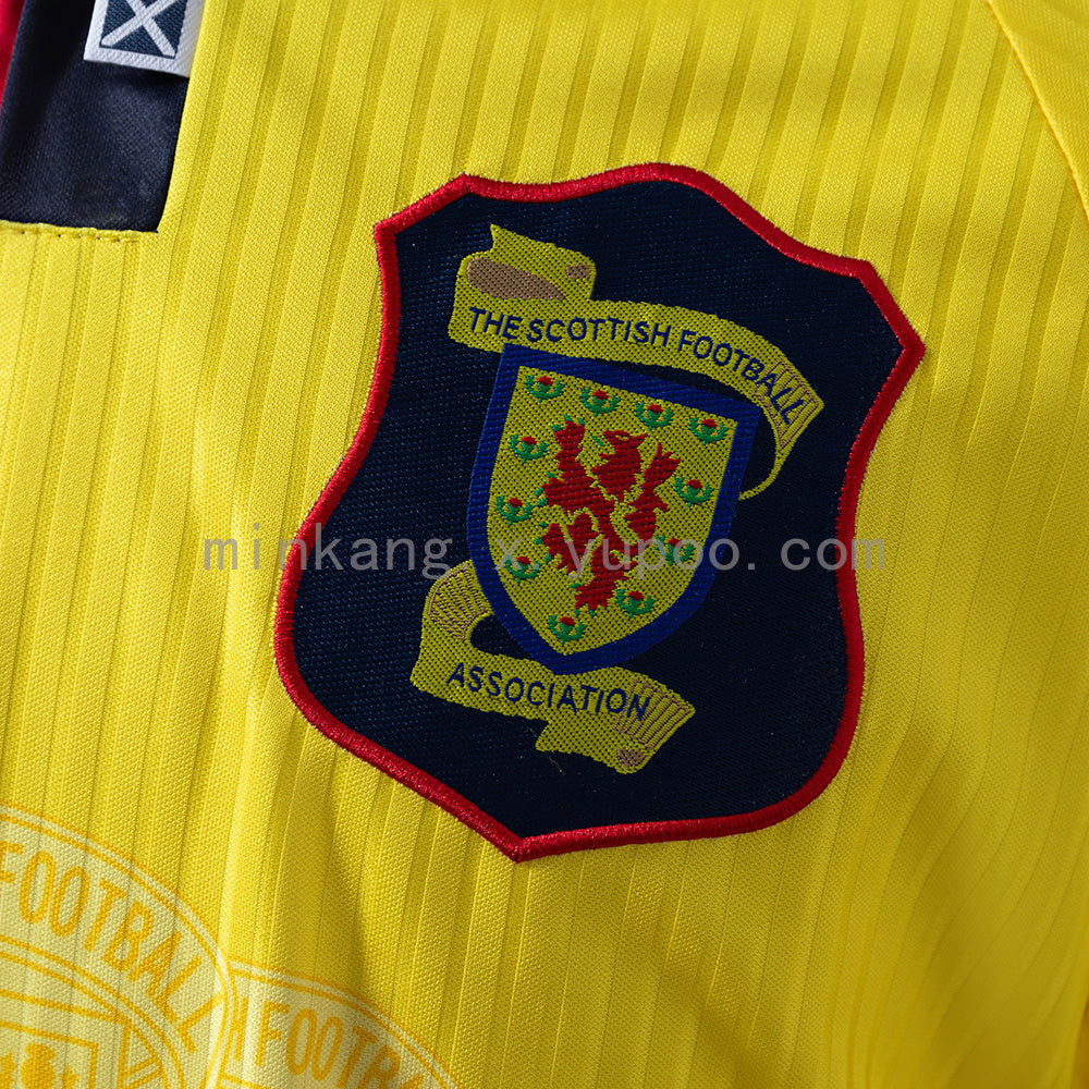Retro Scotland 96/98 Yellow S-XXL